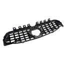 Black Front Bumper Grille Grill Fit Mercedes CLA Class W118 C118 2020-2024 GTR