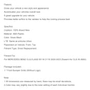 Black Front Bumper Grille Grill Fit Mercedes CLA Class W118 C118 2020-2024 GTR