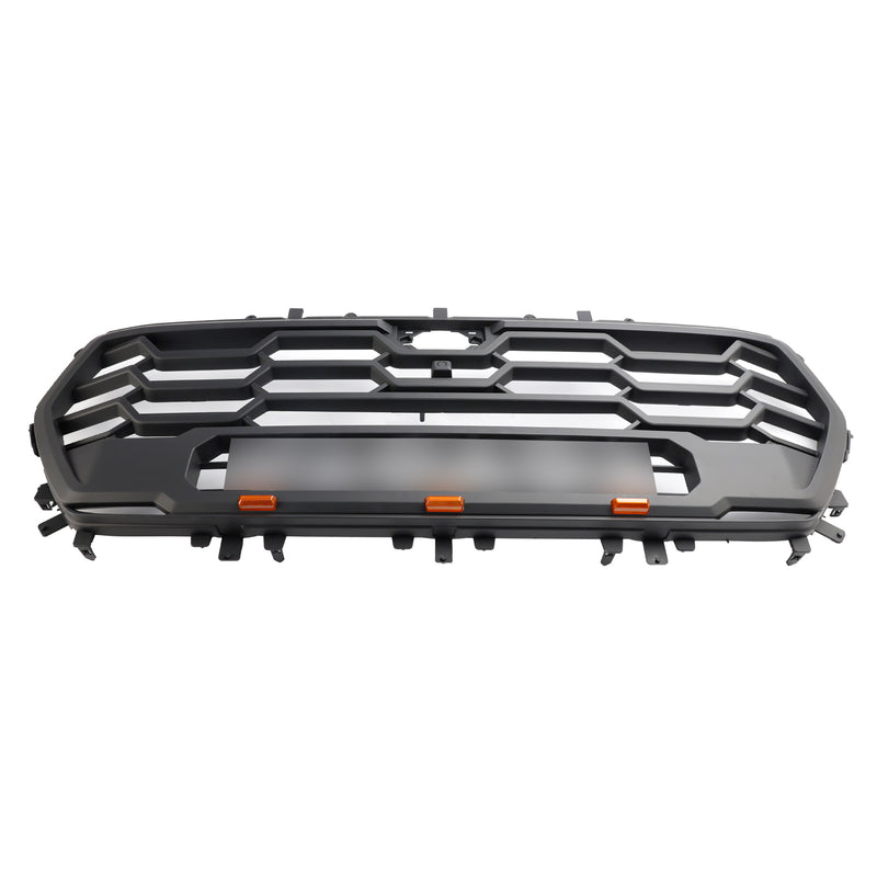 2022-2023 Toyota Tundra Sequoia TRD PRO Front Bumper Grill Grille + Amber Lights + Toyota Letter