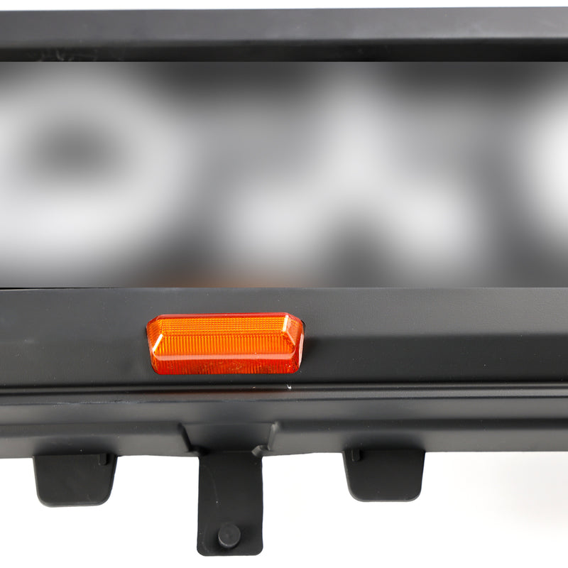 2022-2023 Toyota Tundra Sequoia TRD PRO Front Bumper Grill Grille + Amber Lights + Toyota Letter