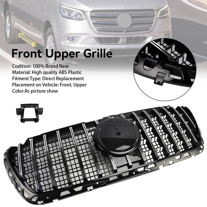 Mercedes Sprinter W907 W910 2018-2023 Front Bumper Grill Grille
