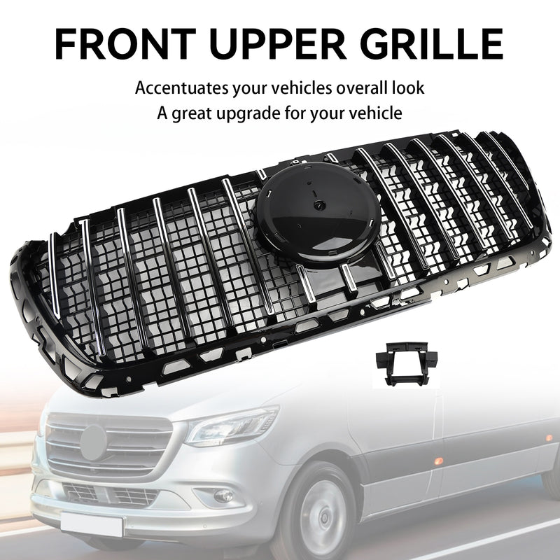 Mercedes Sprinter W907 W910 2018-2023 Front Bumper Grill Grille