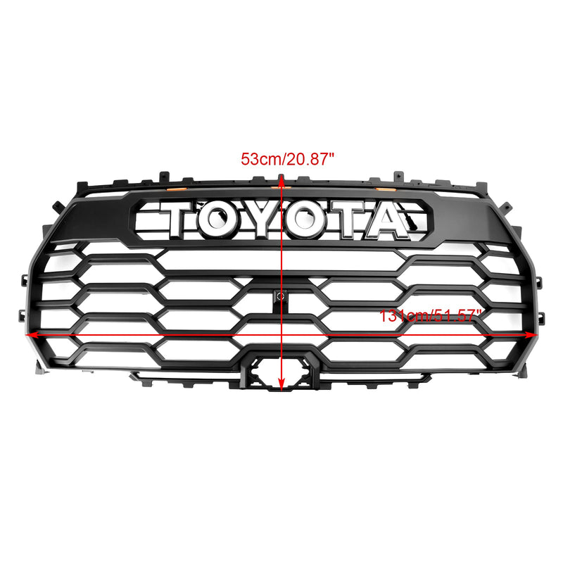 2022 2023 2025 Toyota Tundra TRD PRO Matte Black Front Grill Grille 53101-0C220