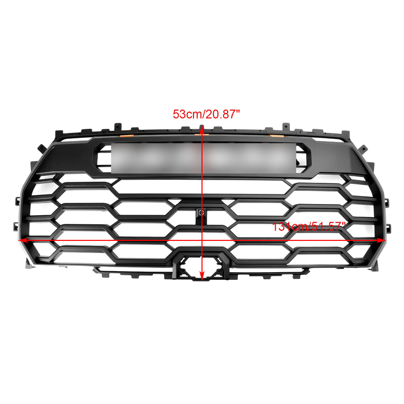 Toyota Tundra | 2022-2025 | TRD PRO Grille | Matte Black + Toyota Grille