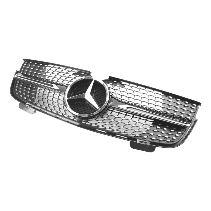 GL-Class X164 GL320 2007-2009 Mercedes Benz Diamonds Front Bumper Grille