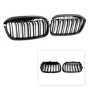 BMW 2 Series F45 F46 2018-2021 2PCS Gloss Black Front Kidney Grill Grille
