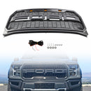 ABS Front Bumper Grill Grille Fit Ford F150 2015-2017 Raptor Style W/ LED