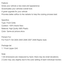 Raptor Style Front Mesh Hood Grille Grill Fit Ford F150 2004-2008 With LED