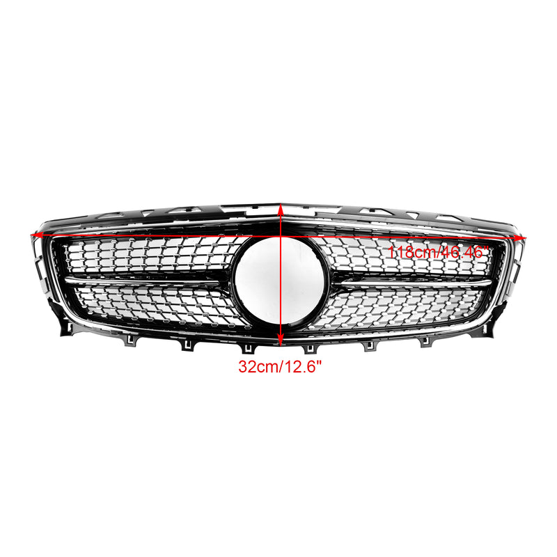 Front Grill Grille Fit Mercedes-Benz W218 CLS-Class ClS350/500/550 2011-2014