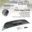 2008-2018 Matte Black Front Bumper Grill Grille Fit Toyota Sequoia  With Led