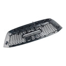 2008-2018 Matte Black Front Bumper Grill Grille Fit Toyota Sequoia  With Led