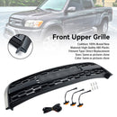 2003-2006 Toyota Tundra W/Light + Toyota Letter Matte Black Front Bumper Grill Grille