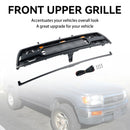 1996-2000 Toyota 4Runner Matte Black Front Bumper Grill Grille With LED & Letter
