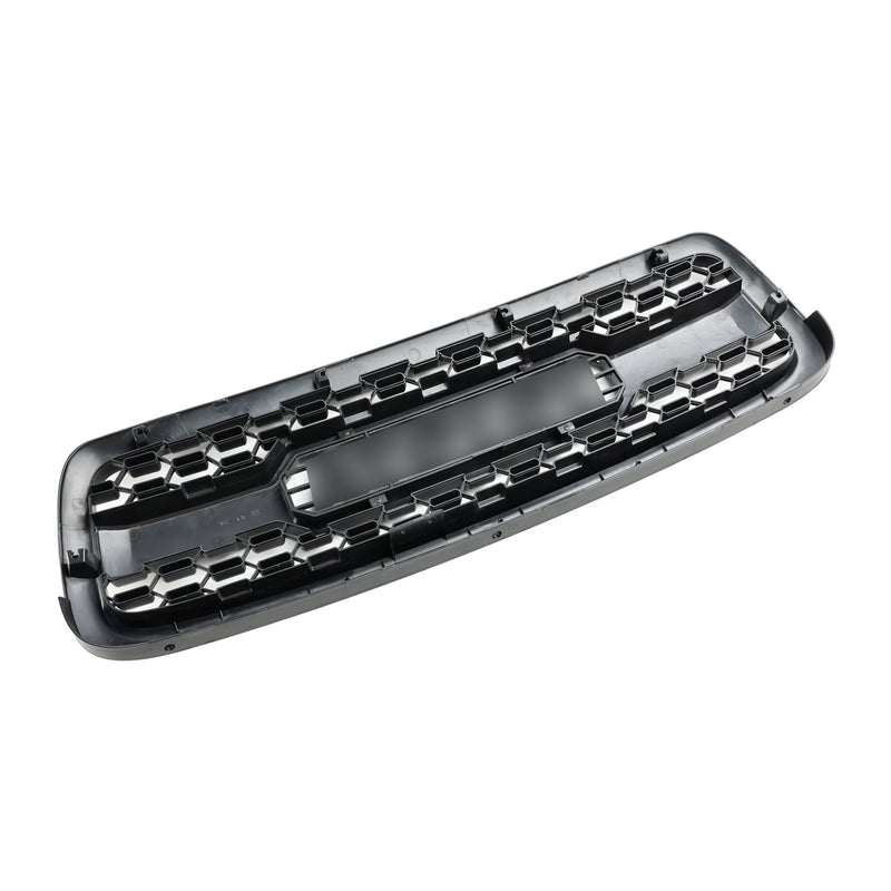 2001-2004 Toyota Sequoia Matte Black Front Bumper Grill Grille W/Lights
