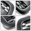 2001-2004 Toyota Sequoia Matte Black Front Bumper Grill Grille W/Lights