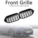 Gloss Black Front Grille Grill Fit BMW 2 Series F44 2020-2023 Coupe M Diamond