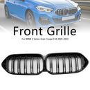 Gloss Black Front Grille Grill Fit BMW 2 Series F44 2020-2023 Coupe M Diamond