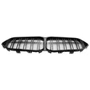 Gloss Black Front Grille Grill Fit BMW 2 Series F44 2020-2023 Coupe M Diamond