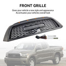 2006-2009 Toyota Tundra TRD PRO Black Honeycomb Front Bumper Grill Grille With LED