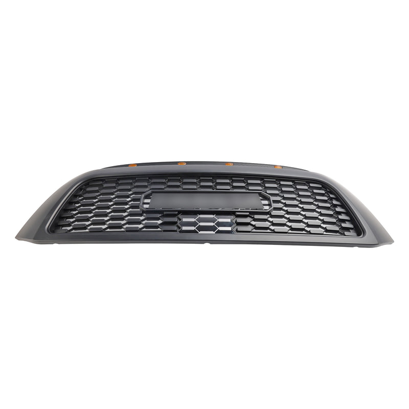 2006-2009 Toyota Tundra TRD PRO Black Honeycomb Front Bumper Grill Grille With LED
