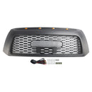 2006-2009 Toyota Tundra TRD PRO Black Honeycomb Front Bumper Grill Grille With LED