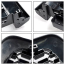 2005-2007 Toyota Sequoia Matte Black Front Bumper Grill Grille W/ Led Light