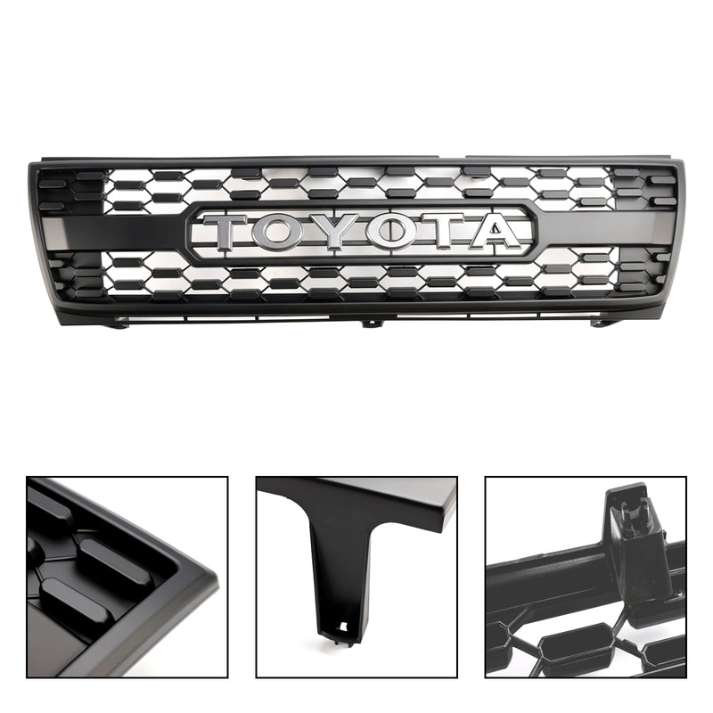 Honeycomb Front Bumper Grill Grille Fit Toyota Tacoma 1997-2000 TRD PRO With LED Lights