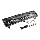 1997-2000 Toyota Tacoma Base Xtracab SR5 Xtracab PreRunner Xtracab TRD PRO Honeycomb Front Bumper Grill Grille With LED light