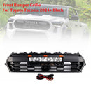 2024 Toyota Tacoma Black Front Bumper Grille Grill With Led & Light Bar & Letter