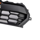 Black Front Bumper Grille Grill Fit Toyota Tacoma 2024+ With Led & Light Bar