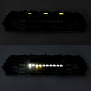 Black Front Bumper Grille Grill Fit Toyota Tacoma 2024+ With Led & Light Bar