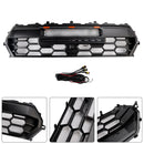 2024 Toyota Tacoma Black Front Bumper Grille Grill With Led & Light Bar & Letter