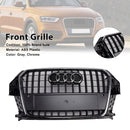 2011-2015 Audi Q3/S-Line Gray Chrome Front Mesh Grille Grill 5060531048501