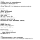 2011-2015 Audi Q3/S-Line Gray Chrome Front Mesh Grille Grill 5060531048501