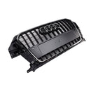 2011-2015 Audi Q3/S-Line Gray Chrome Front Mesh Grille Grill 5060531048501