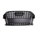 2011-2015 Audi Q3/S-Line Gray Chrome Front Mesh Grille Grill 5060531048501