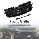 Z71-Look Front Bumper Grille Fit Chevrolet Tahoe/Suburban 2021-2024 Black