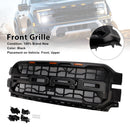 2024+ Ford F150 With LED Black Front Bumper Grille Grill