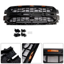 2024+ Ford F150 With LED Black Front Bumper Grille Grill