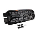 2024+ Ford F150 With LED Black Front Bumper Grille Grill