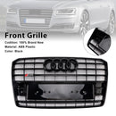 2015-2017 Audi A8 S8 S8 Style Front Bumper Grille Mesh Grill Black