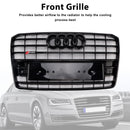 2015-2017 Audi A8 S8 S8 Style Front Bumper Grille Mesh Grill Black