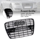 2010-2014 Audi A8 S8 Chrome Front Bumper Mesh Grille Radiator Grill