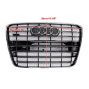 2010-2014 Audi A8 S8 Chrome Front Bumper Mesh Grille Radiator Grill