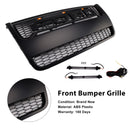 2006-2010 Ford Explorer With Light Black Front Upper Bumper Grill Grille