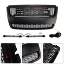 2006-2010 Ford Explorer With Light Black Front Upper Bumper Grill Grille