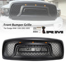 2002-2005 Dodge RAM 1500/2500/3500 Rebel Style Front Bumper Grill Grille