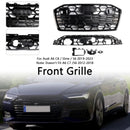 Black Front Bumper Grille Grill 4K0853651T Fit Audi A6 S6 2019-2023