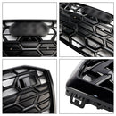 Black Front Bumper Grille Grill 4K0853651T Fit Audi A6 S6 2019-2023