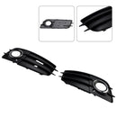 Pair Car Fog Light Grill Cover Left&Right For Audi A4 B8 S-Line S4 2008-2012